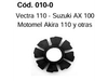 GOMA MAZA - SUZUKI AX 100 / APPIA VECTRA 110