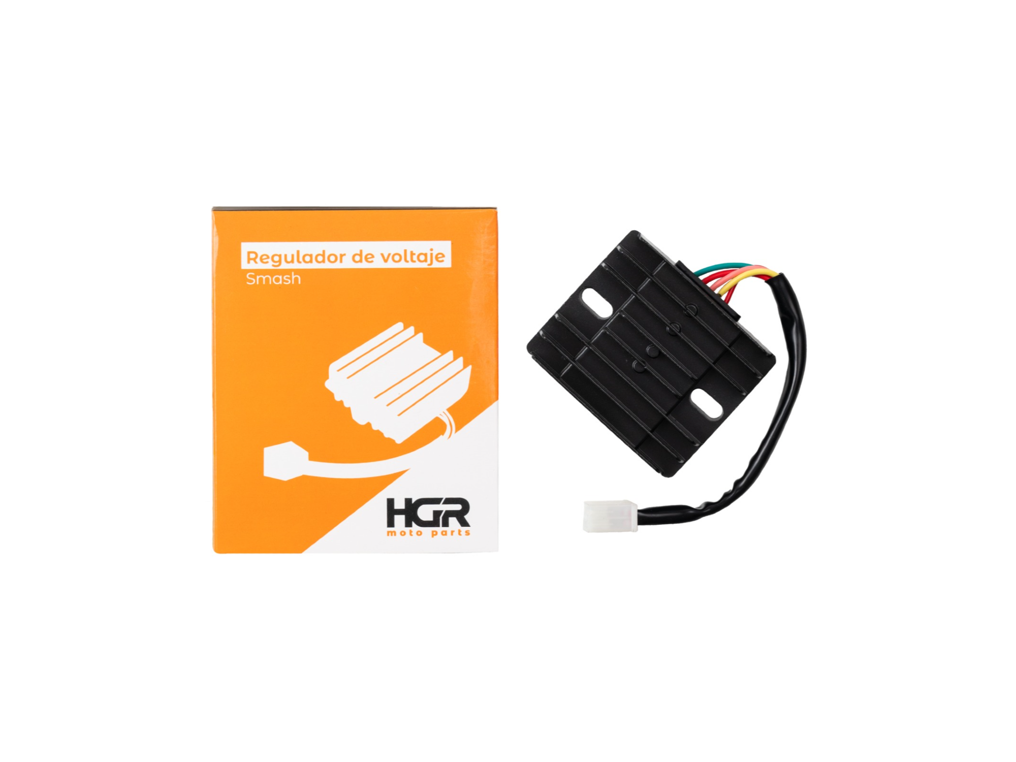 REGULADOR DE VOLTAJE SMASH 5CABLE HGR LUZ ENCENDIDA