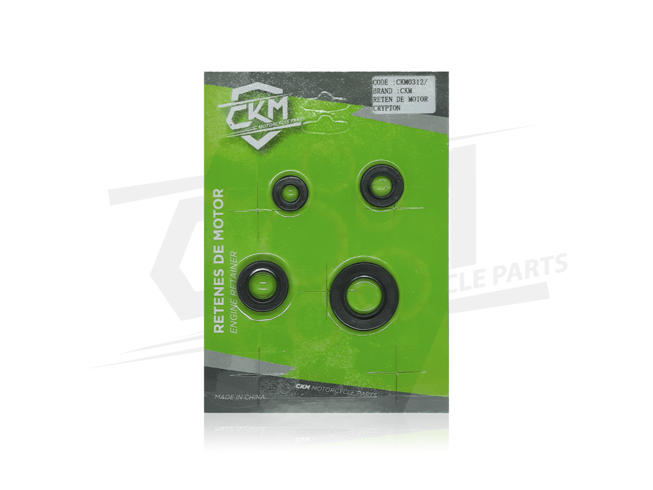 RETENES de MOTOR - CRYPTON ( 4 PIEZAS ) - CKM