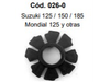 GOMA MAZA - SKUA / SUZUKI 125 / 150 / 185 / MONDIAL 125