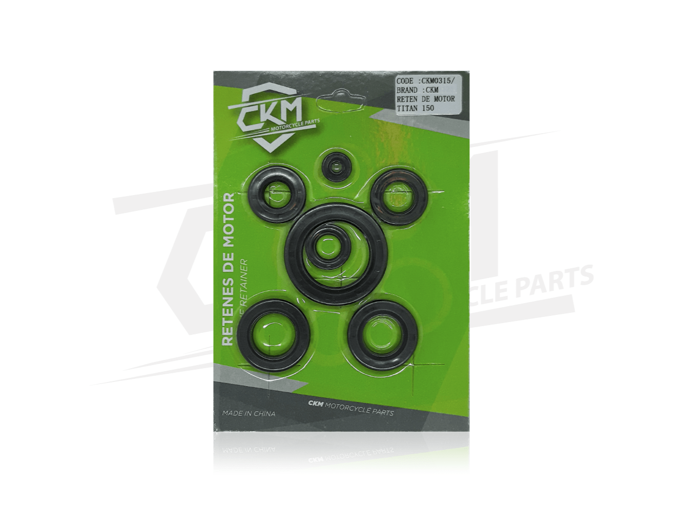 RETENES de MOTOR - SKUA 150 / 200 ( 7 PIEZAS ) - CKM
