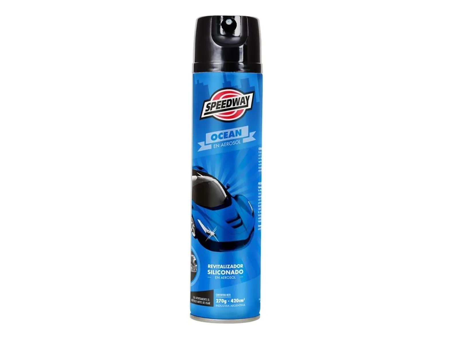 Silicona Para Auto Speedway Aerosol X 420 Cc Ocean  Color Azul
