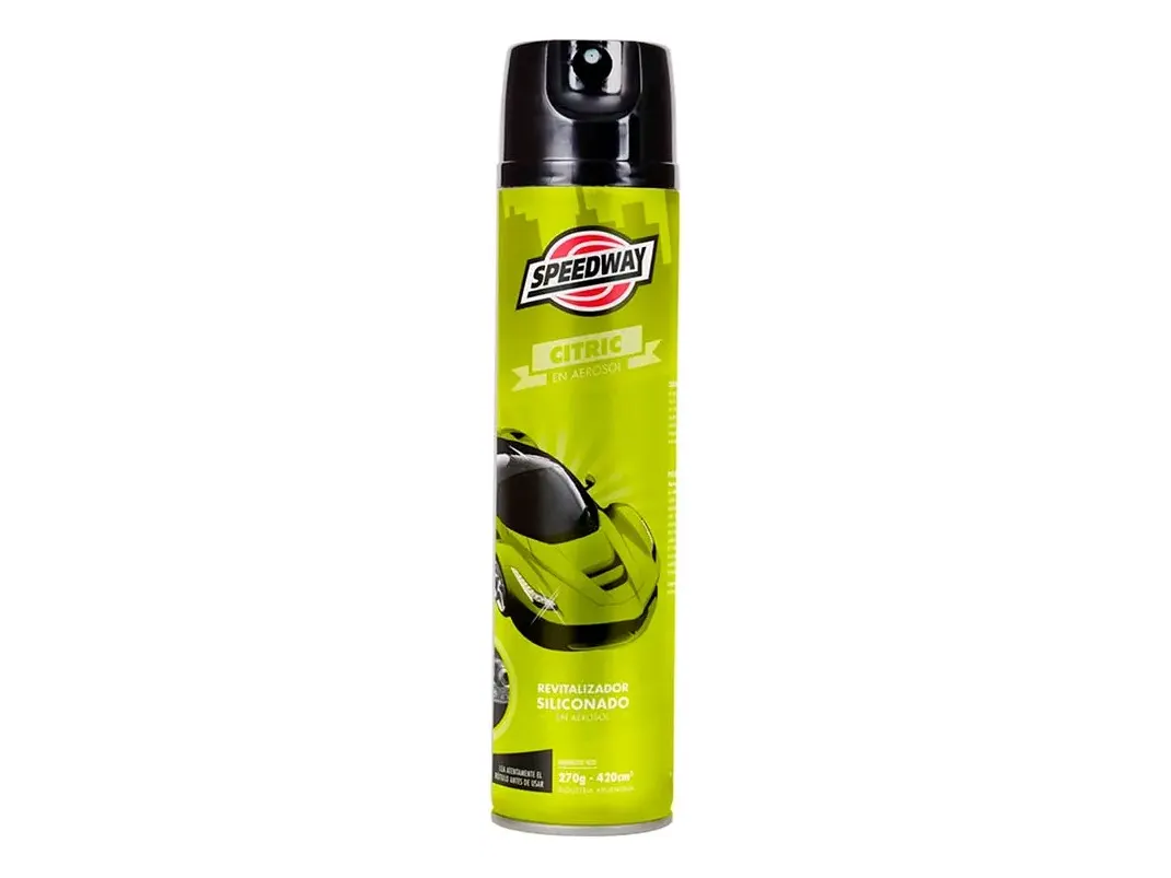 Silicona Renovador Speedway Moto Auto Fragancias 420cm3