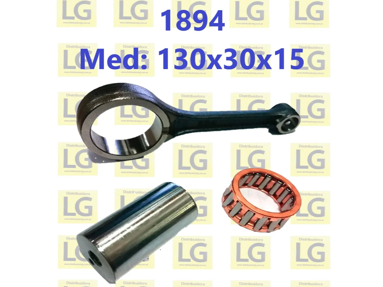 BIELA COMPLETA HONDA TITAN 125 CC