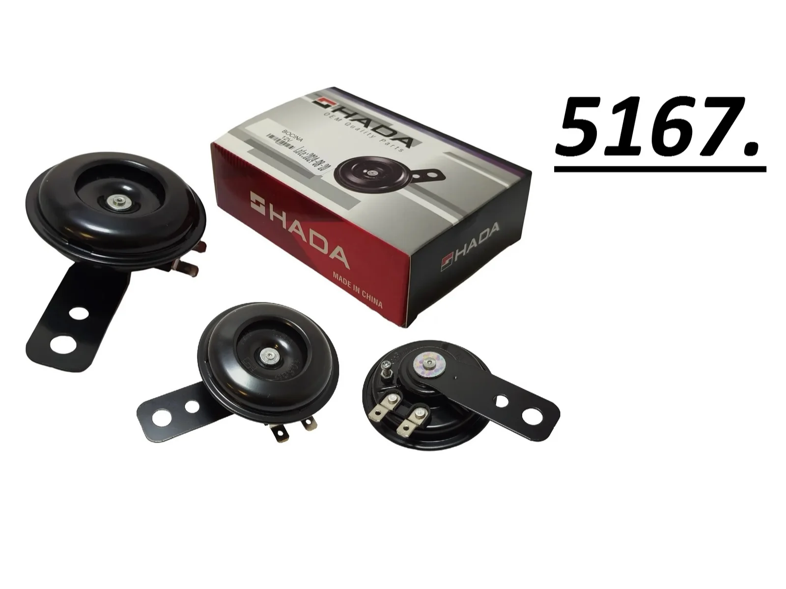 BOCINA METALICA 12 VOLTS UNIVERSAL