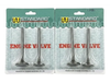 VALVULAS STANDARD (KIT) 4 PZAS HONDA TORNADO/TWISTER 250CC
