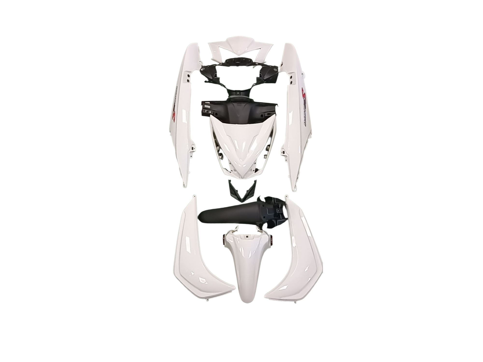 KIT PLASTICOS WAVE S BLANCO C/