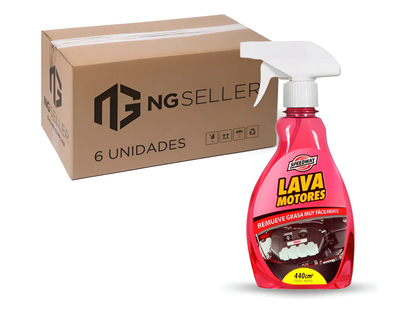 Lava Motores Remueve Grasa 440cc Speedway