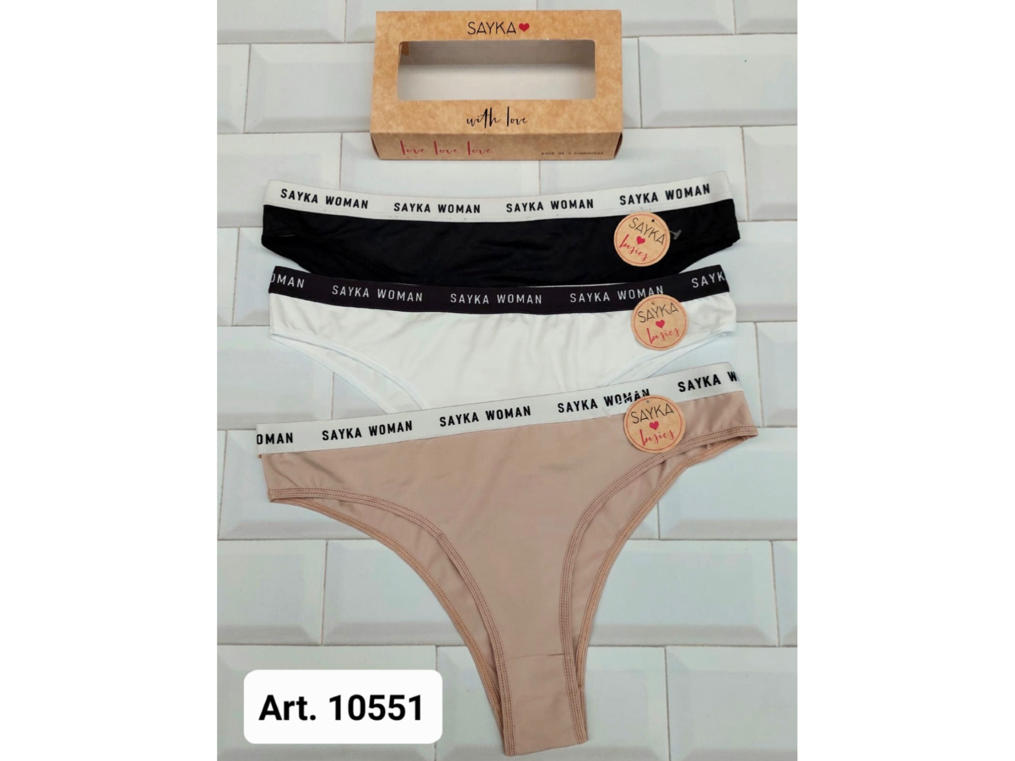 Art10551 Vedetina lycra con elástico