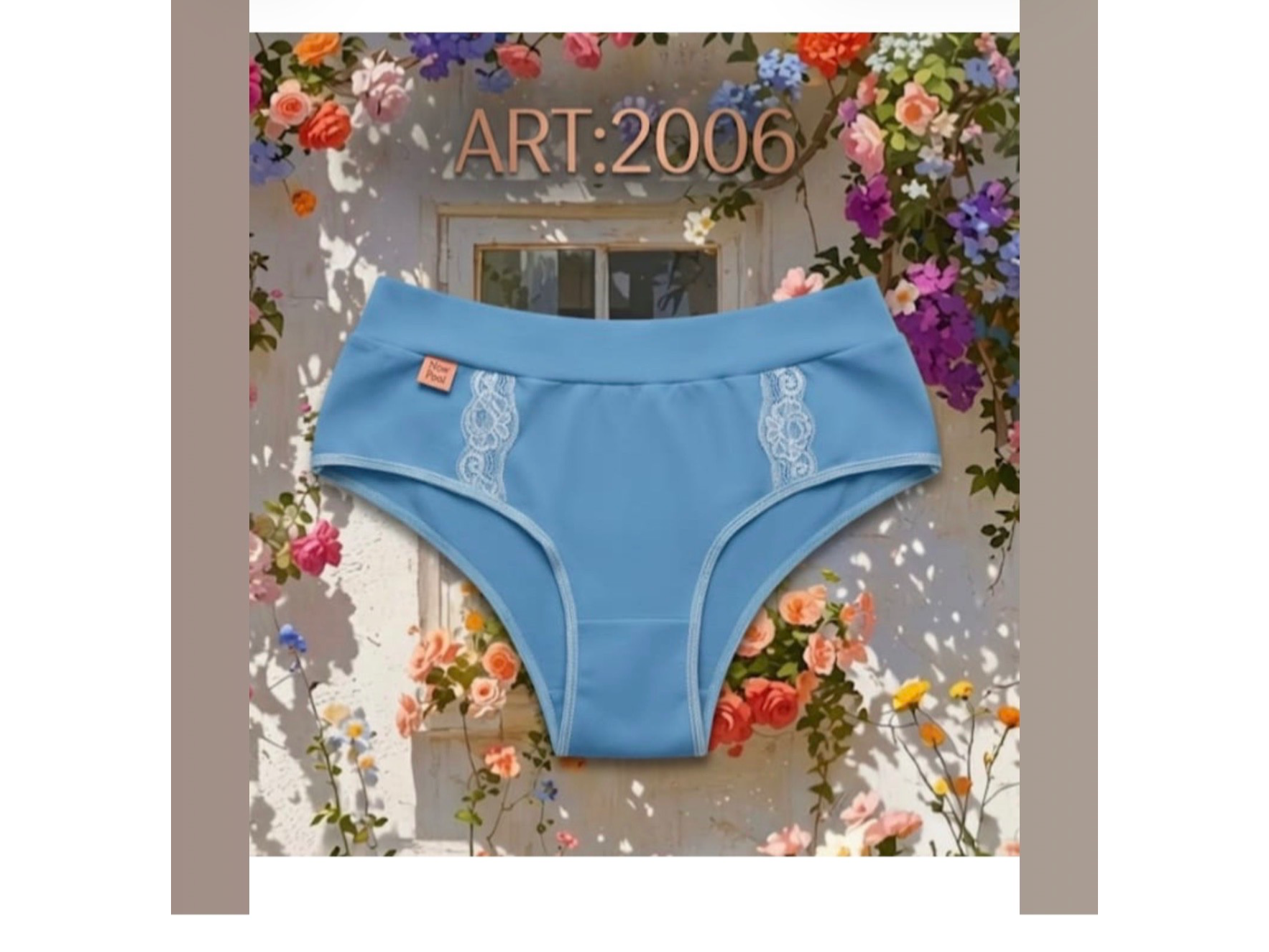 Art 2006 Culotte algodón fajita talle 38 al 42