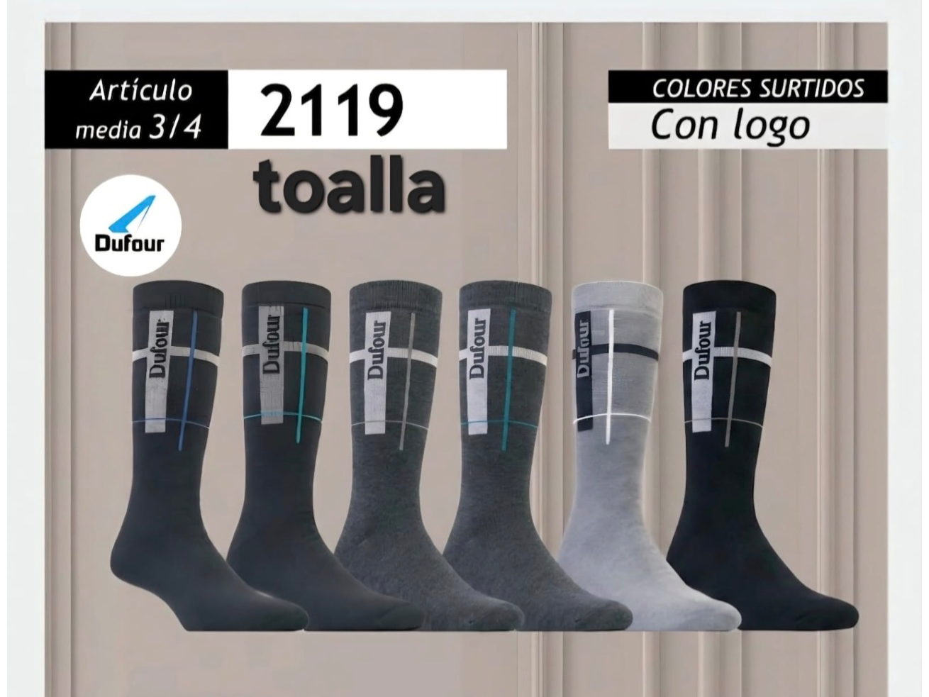 Media de hombre de toalla