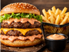 BIG BURGER DOBLE CON PAPAS