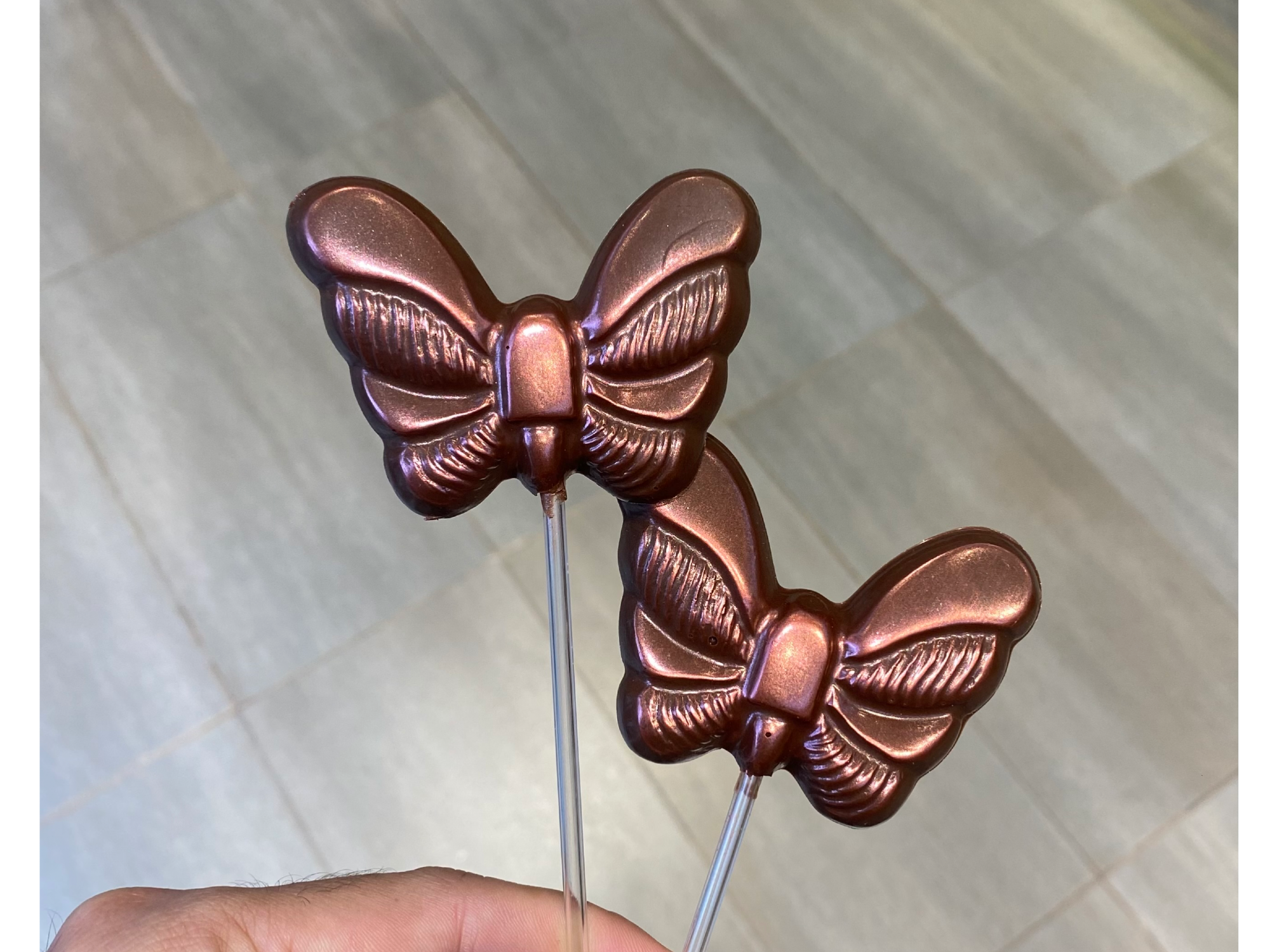 Paletas mariposa de vianne
