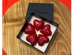 Caja 5 corazones
