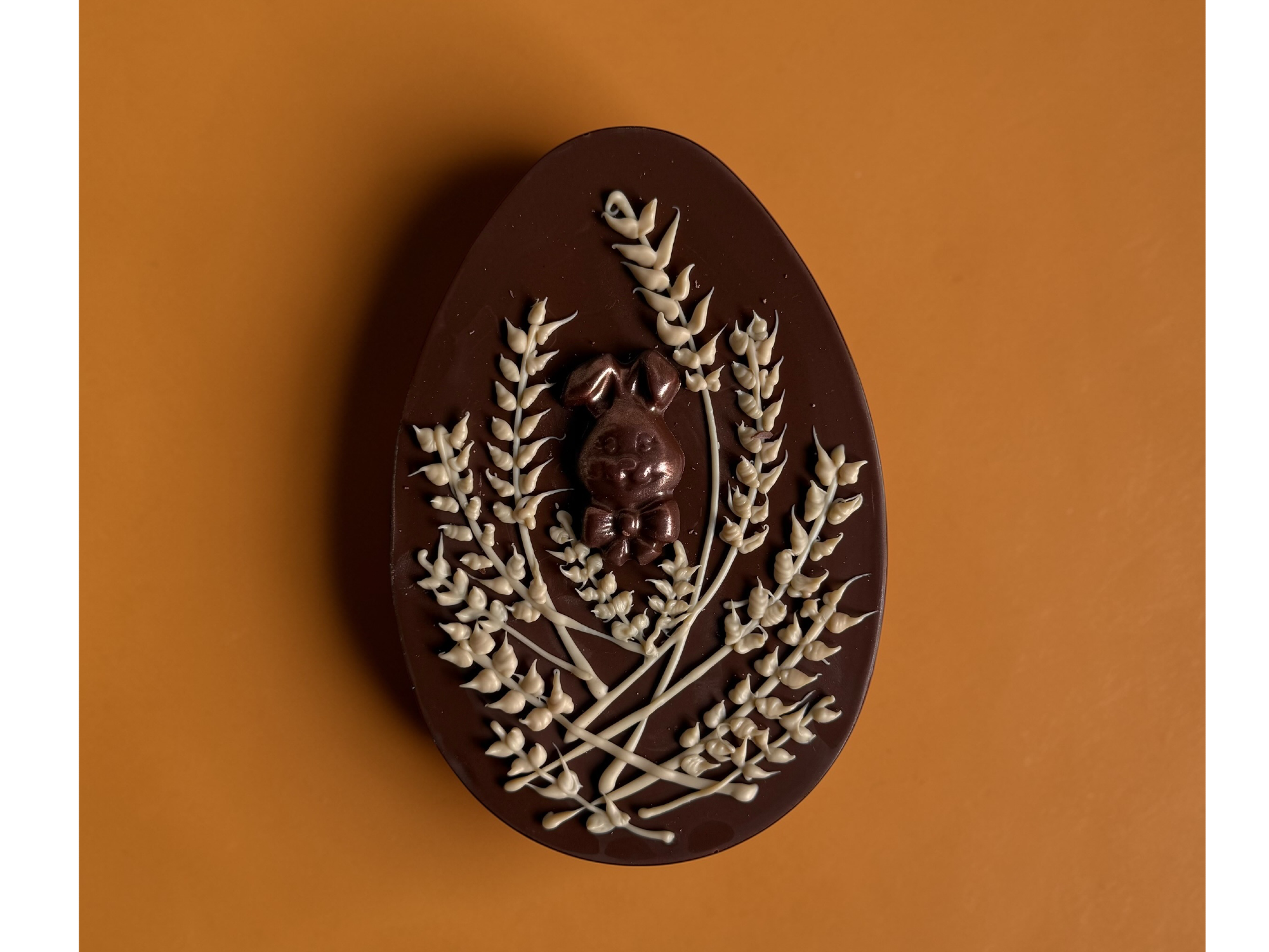 Huevo plano relleno de Nutella