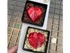 Choco corazón geométrico