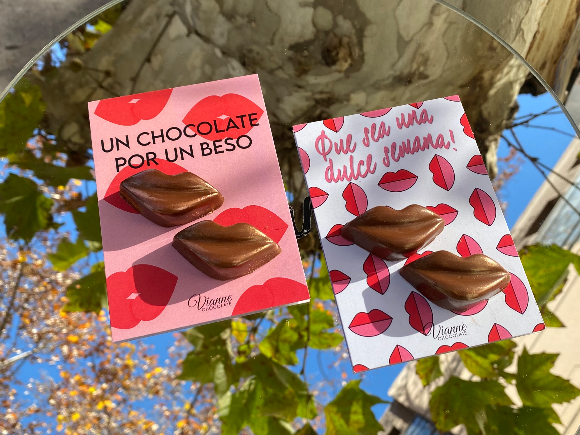 Tarjeta 2 bombones