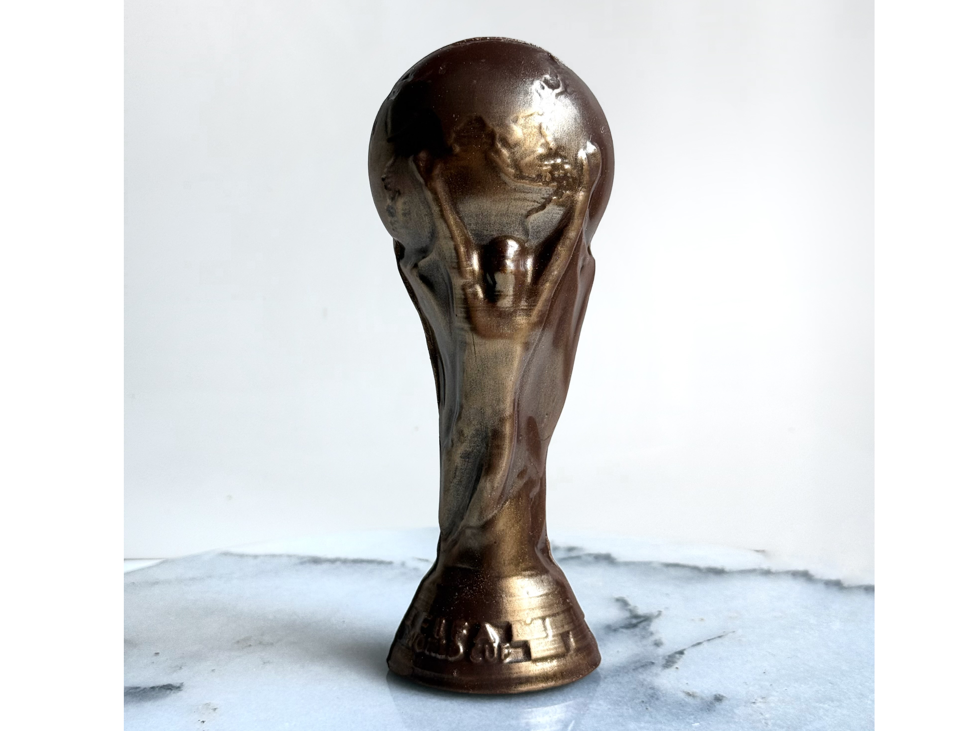 Copa del mundo en chocolate