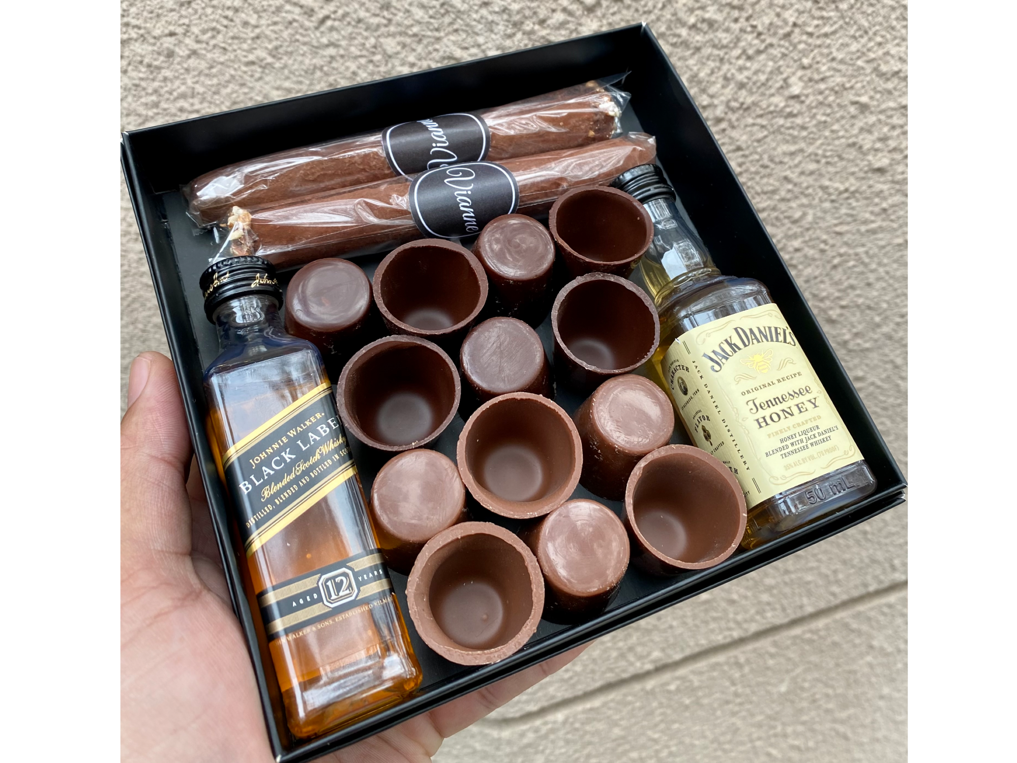 Caja  shots + habannos