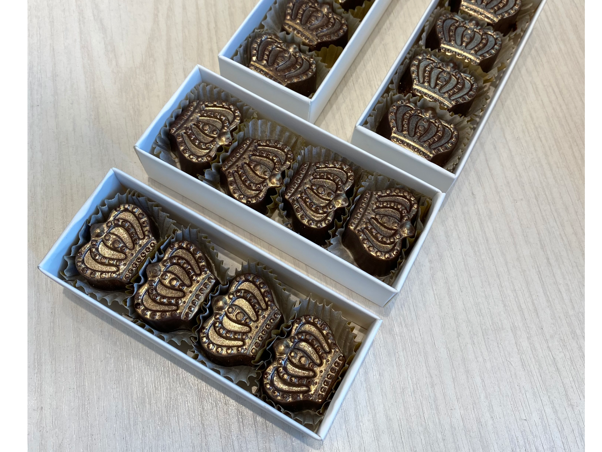 Coronitas de Nutella x 4 unid