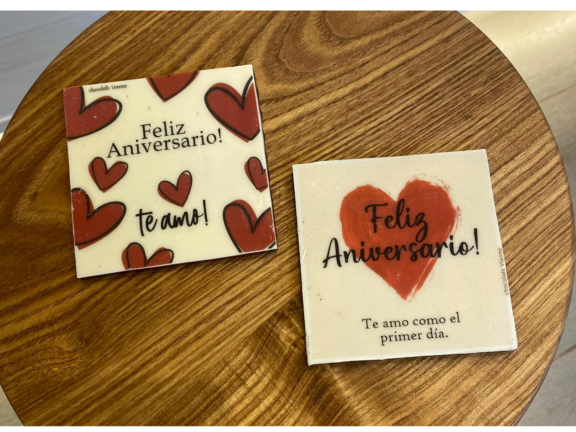 Tarjeta de chocolate