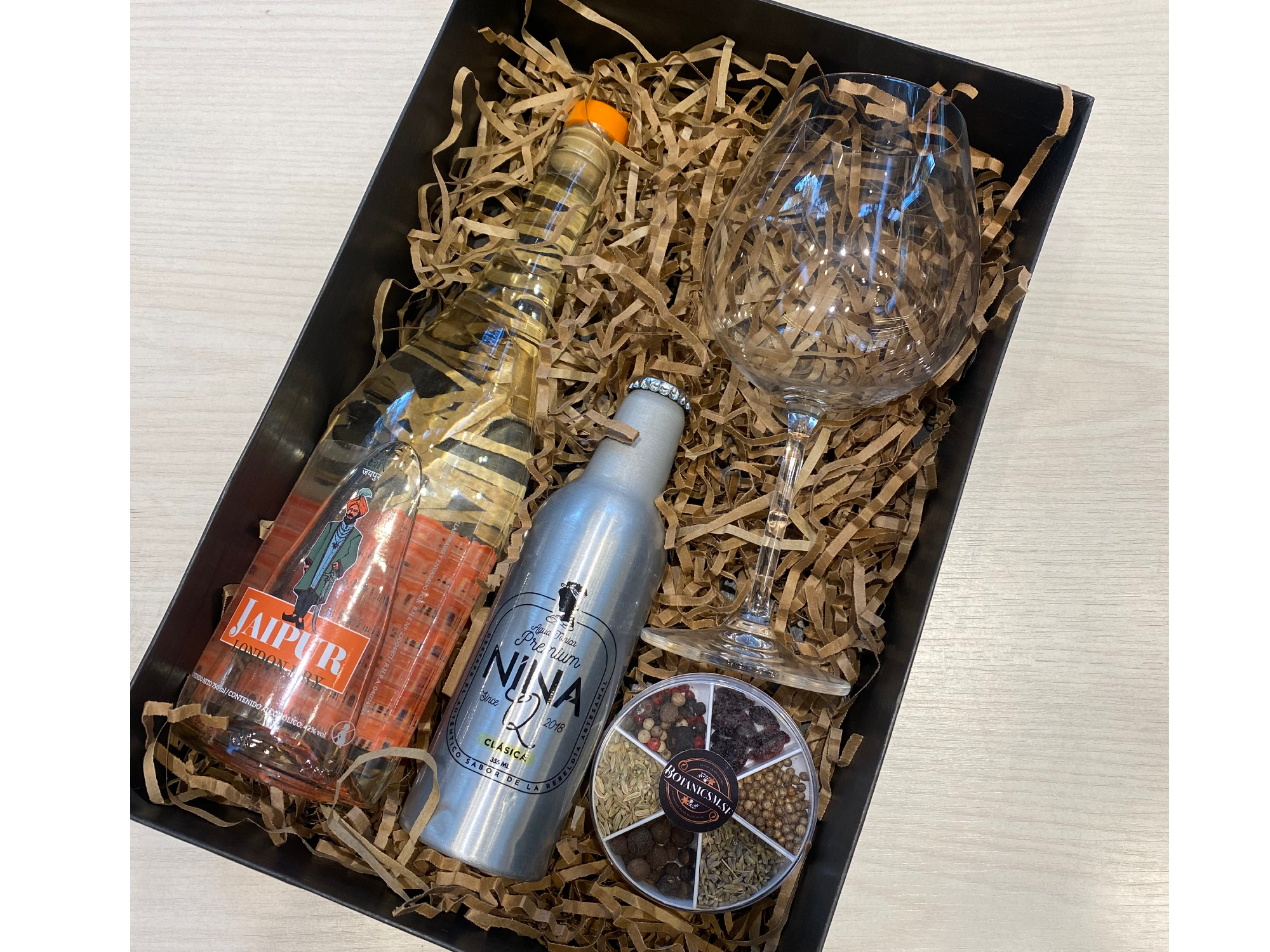 Box gin + copa
