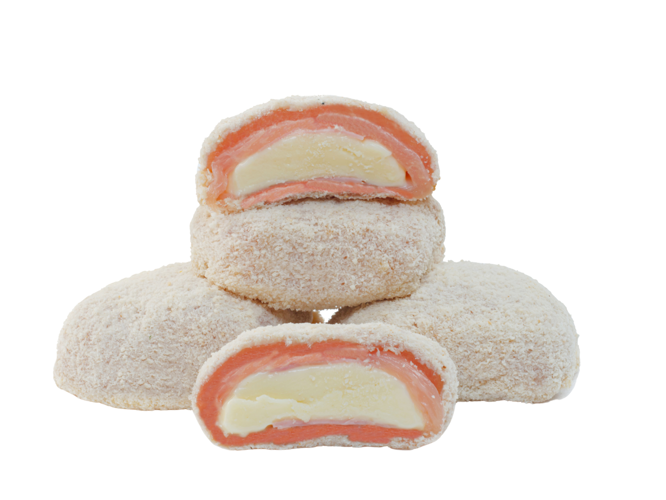 Milanesa de Pollo -  Rellena de Jamon y queso