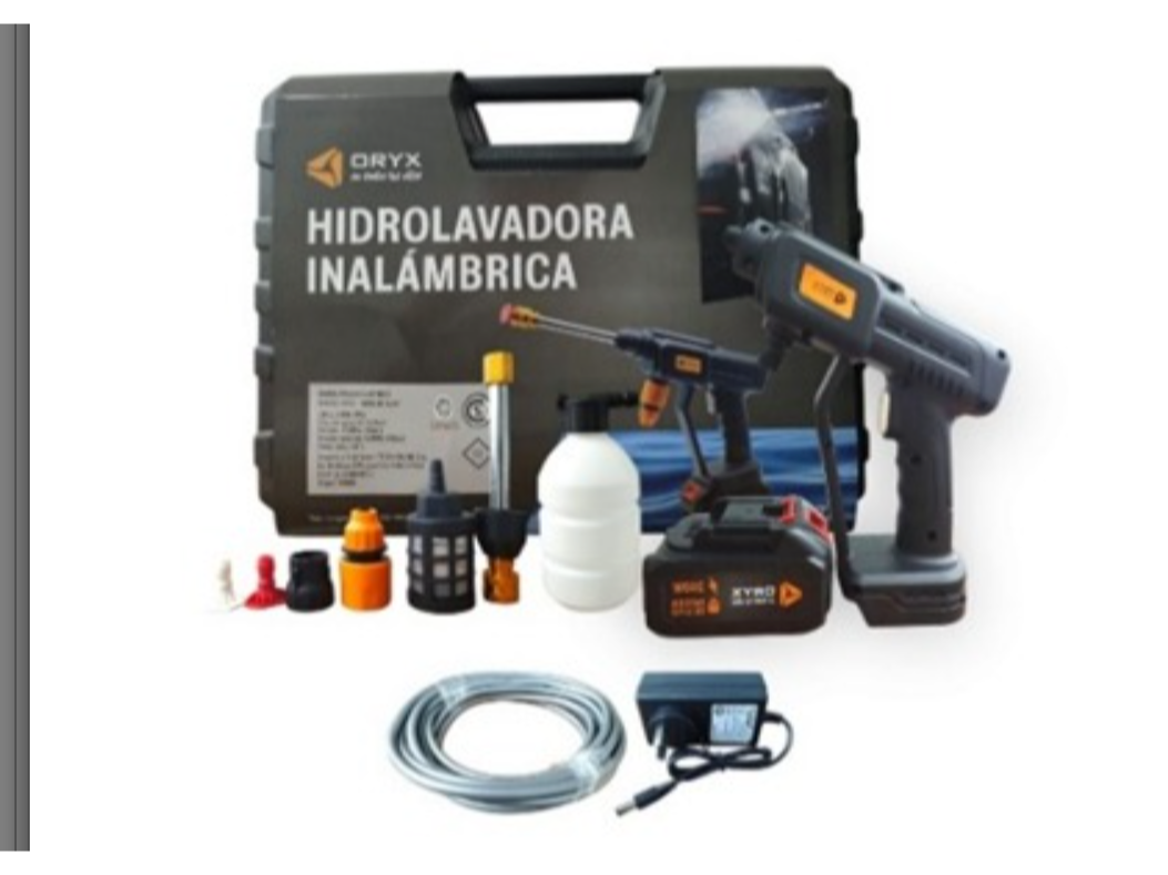 Hidrolavadora inalámbrica
