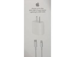 Cargador 35W TC y cable lightning a TC
