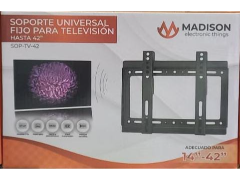 Soporte TV Fijo 14" a 42" - hasta 25Kg