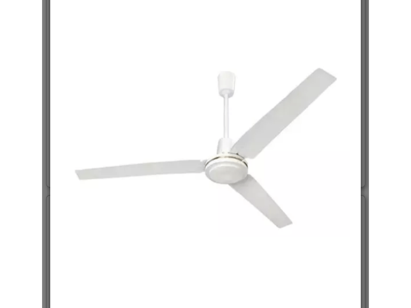 Ventilador de techo chapa con luz led