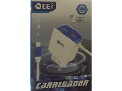 Cargador Ibek 3,8 con dos USB
