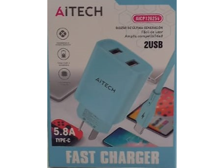 Cargador Aitech 5.8A TC