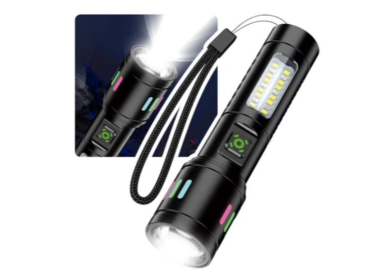 Linterna potente recargable