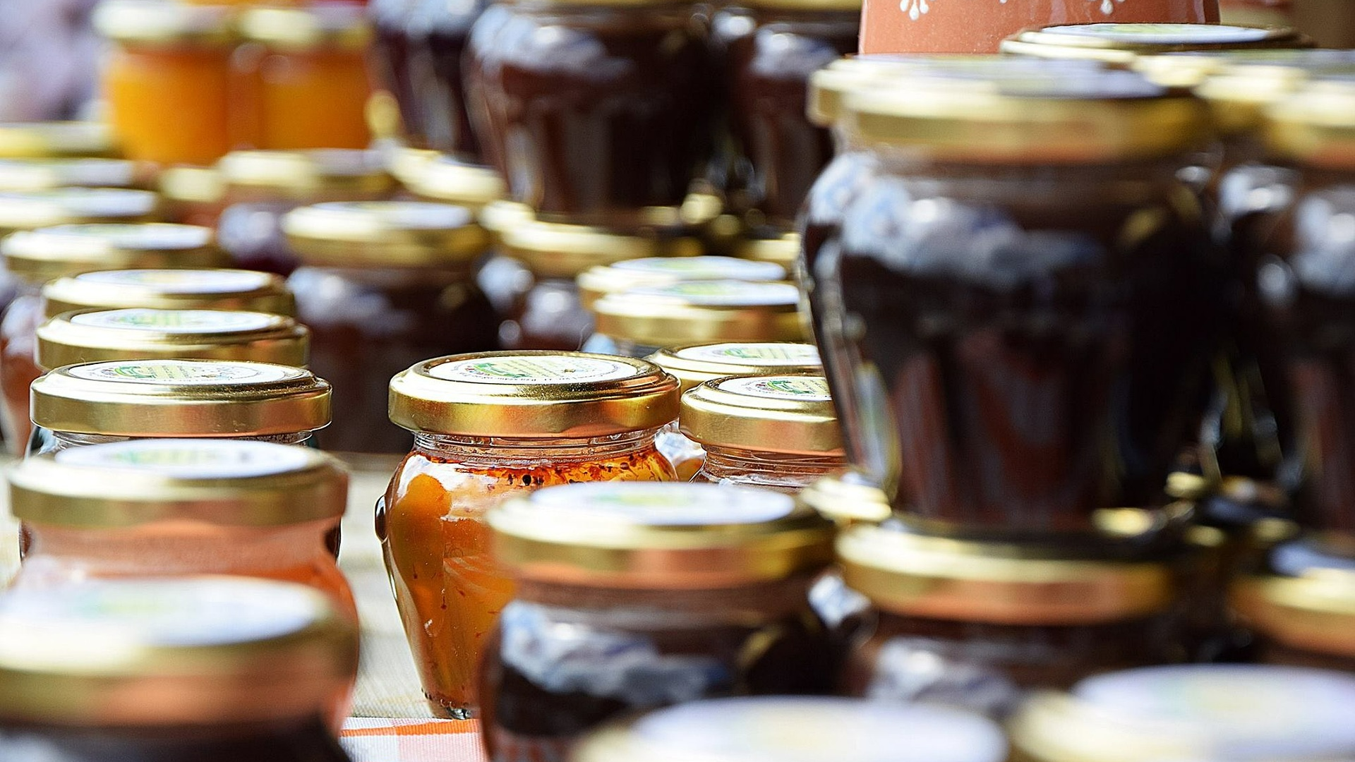 Mermeladas, dulces y mantequillas