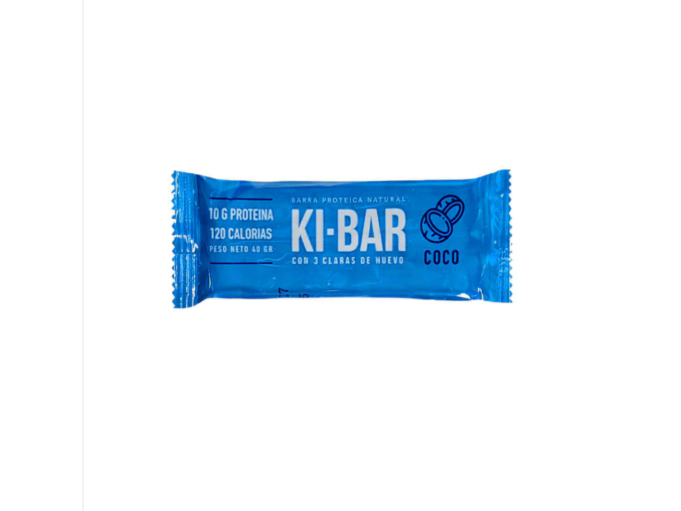 Barra Proteica sabor Coco sin Azúcar KI-BAR