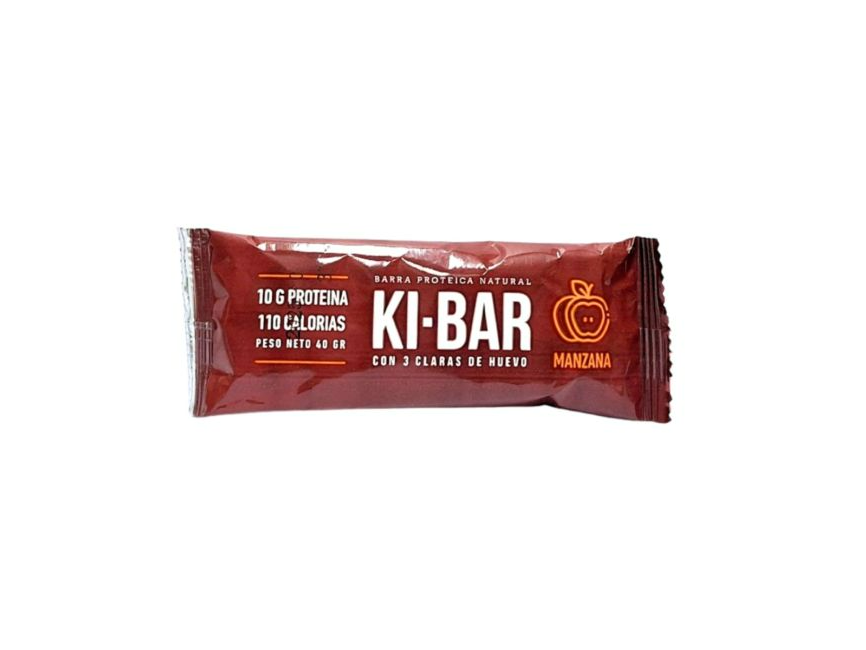 Barra Proteica sabor Manzana, sin Azúcar KI-BAR