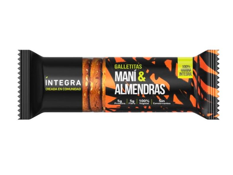 Galletitas de Mani y Almendras x 200g - INTEGRA