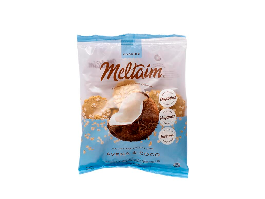 Cookies Avena & Coco x 150g - MELTAIM