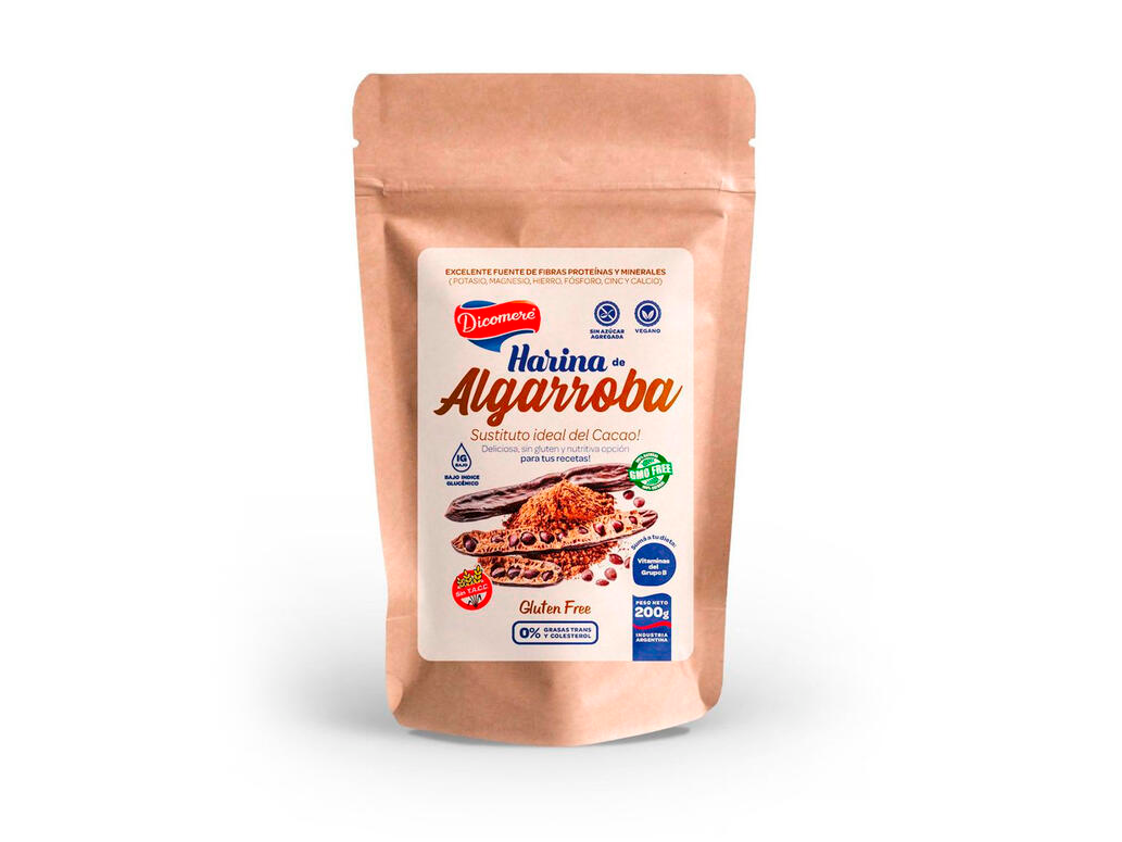 Harina de Algarroba x 200g - DICOMERE