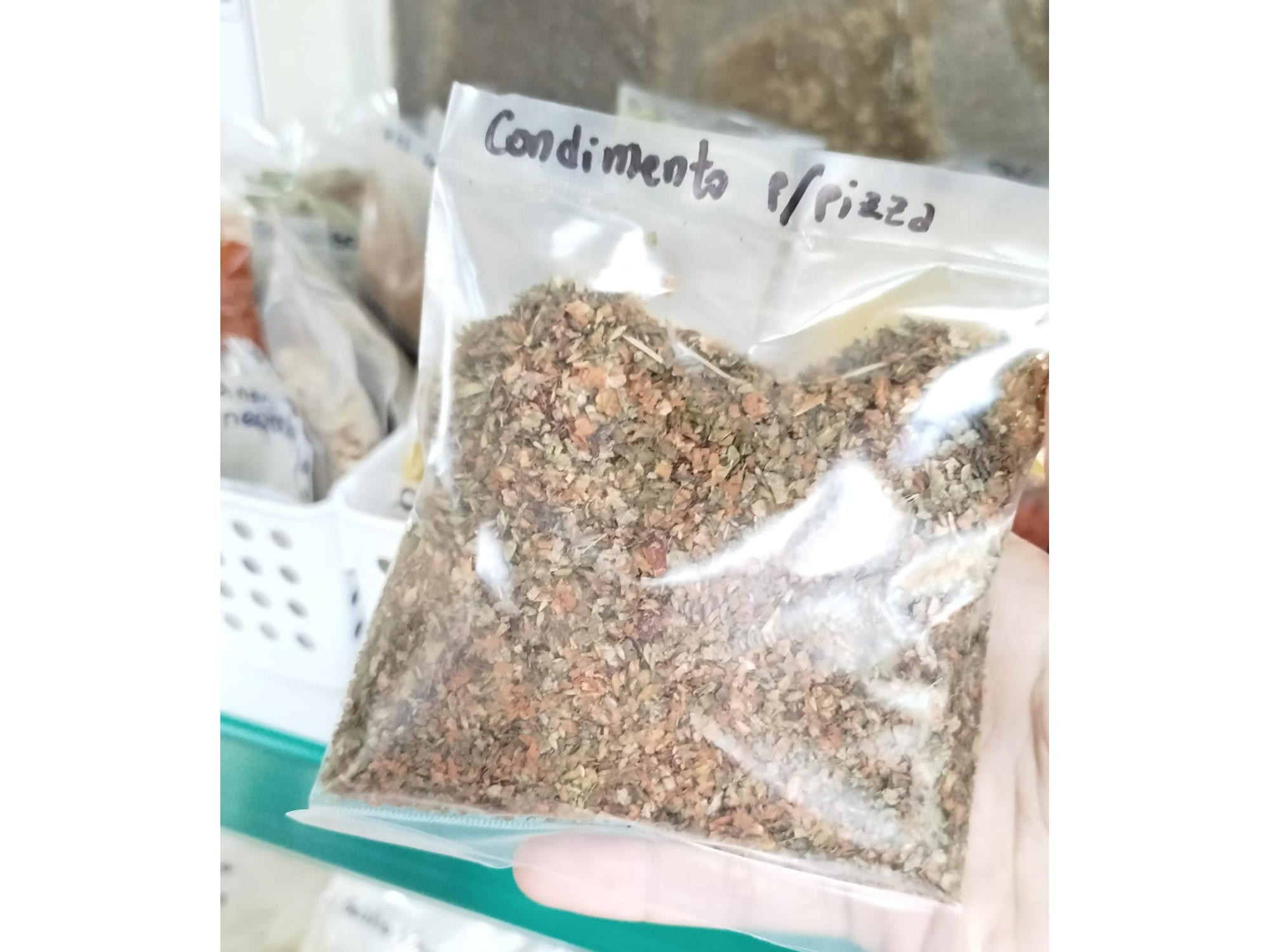 Condimento para pizza