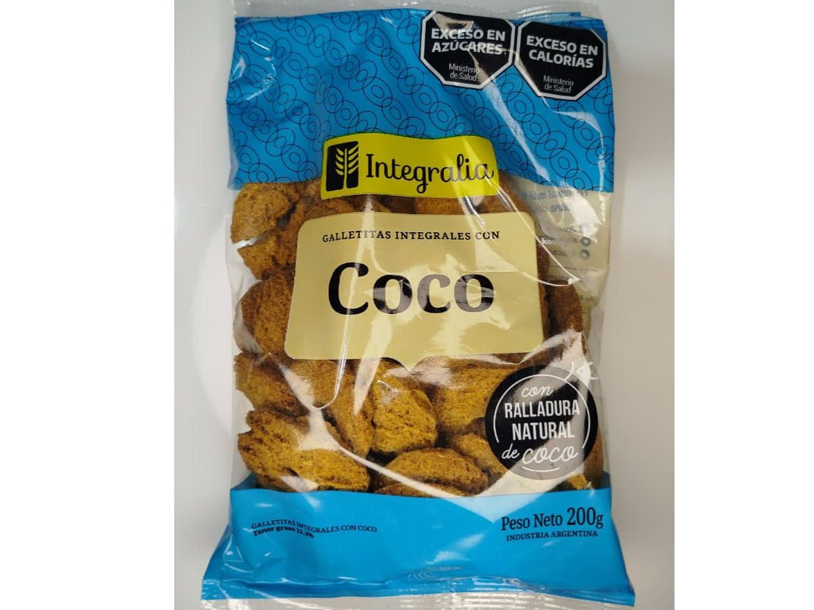 Aritos Integrales de Coco. INTEGRALIA