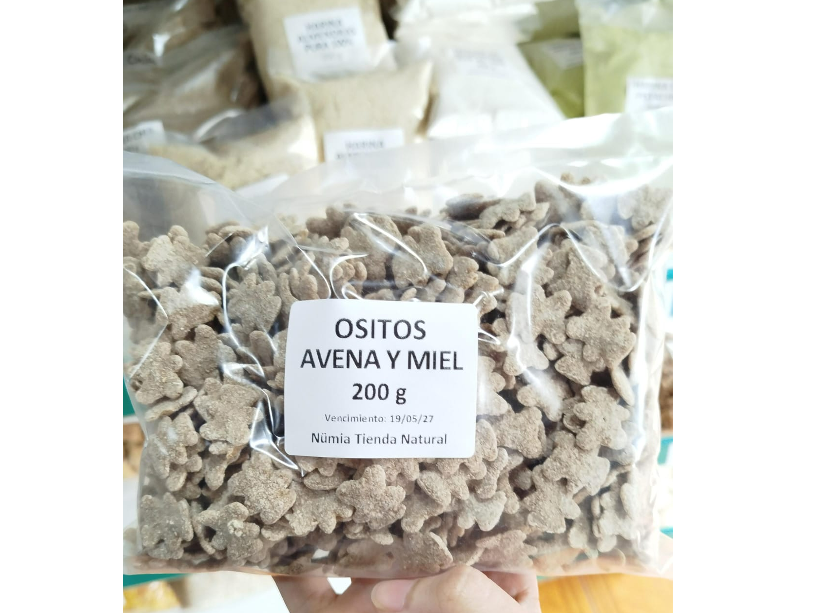 Ositos de Avena y miel 200g