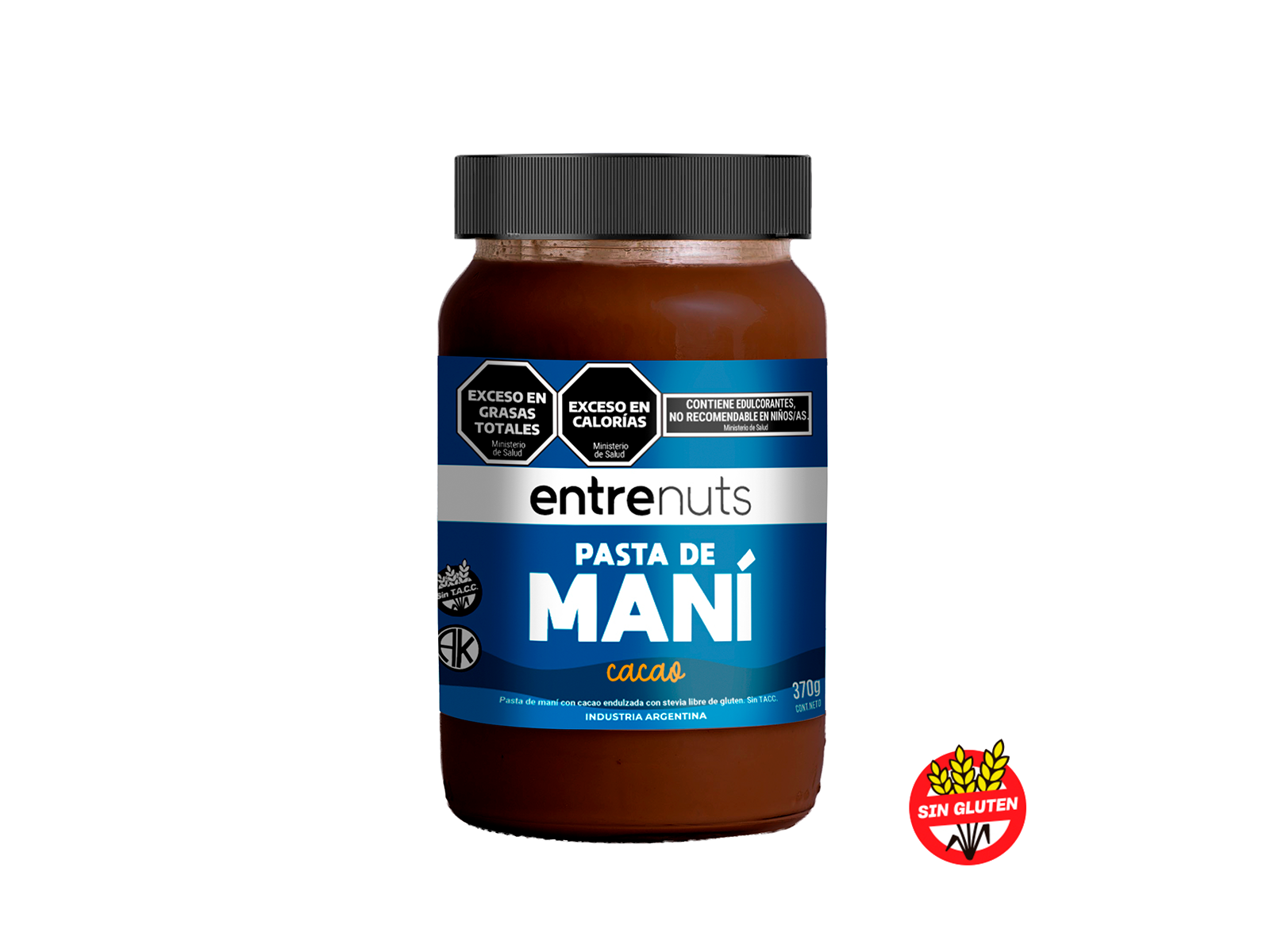 Pasta de Maní Sabor Cacao ENTRENUTS