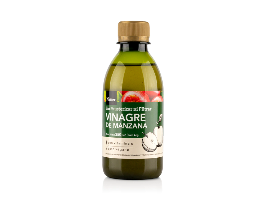 Vinagre de Sidra de Manzana + Vit C NATIER