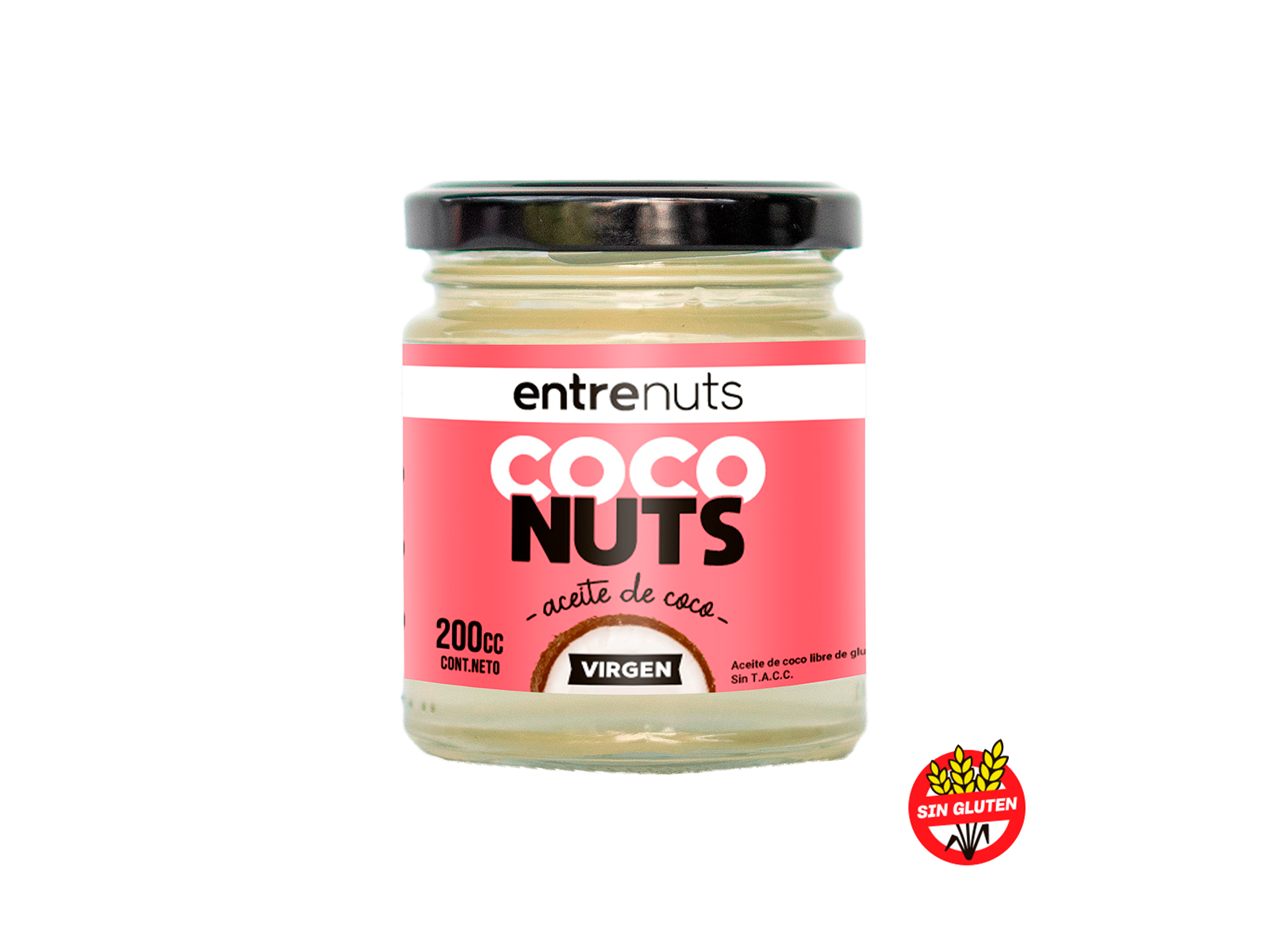 Aceite de Coco Virgen ENTRENUTS