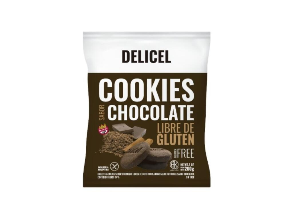 Cookies Sabor Chocolate x 200g  DELICEL