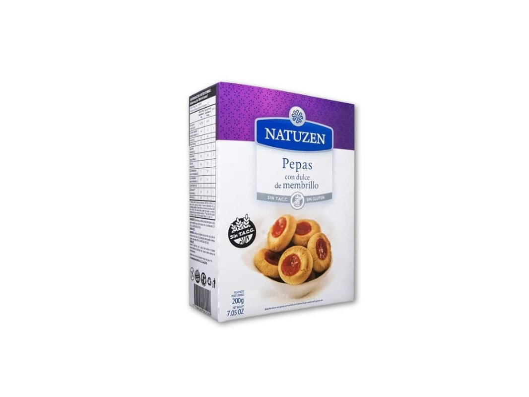 Pepas Con Dulce De Membrillo NATUZEN