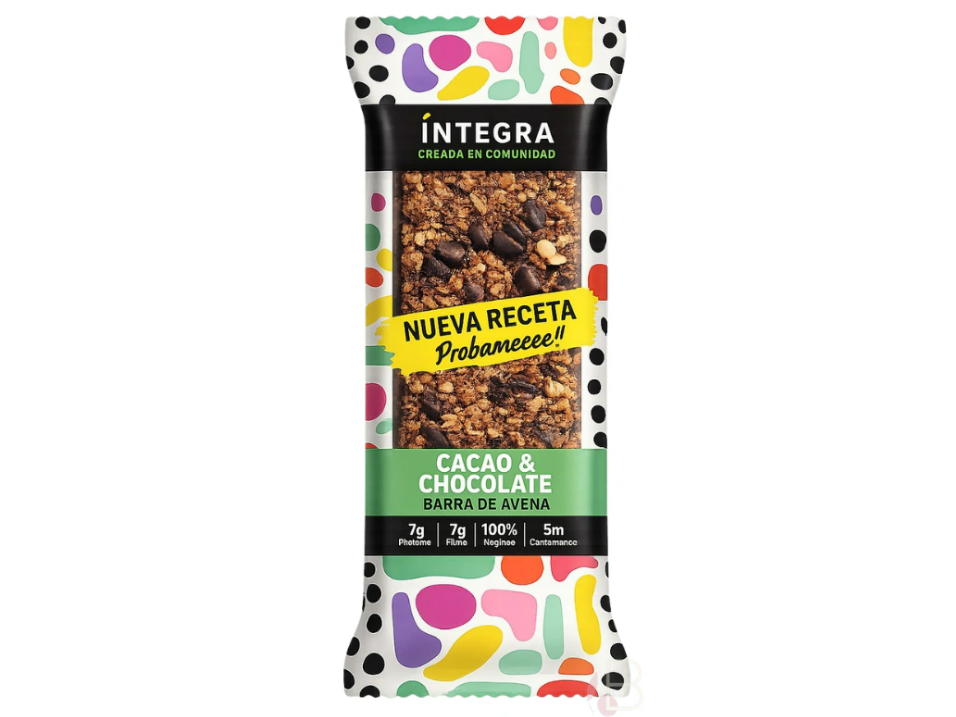 Barra Cacao y chocolate Integra