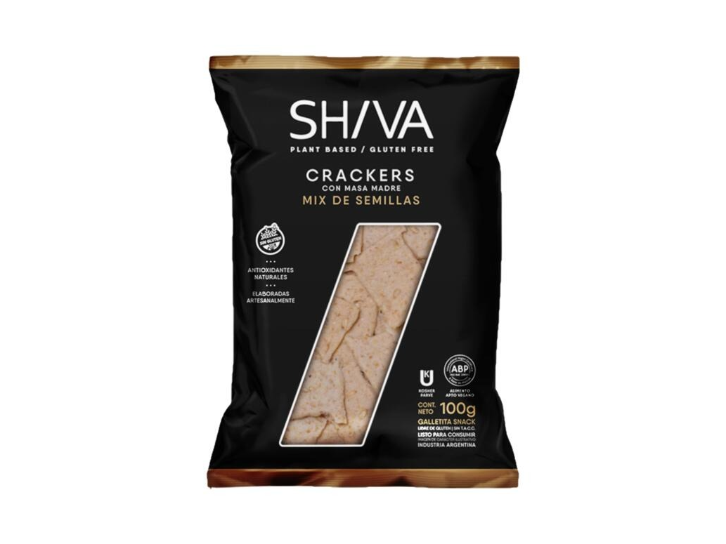 Shiva Crackers Mix de Semillas x 100g - Shiva